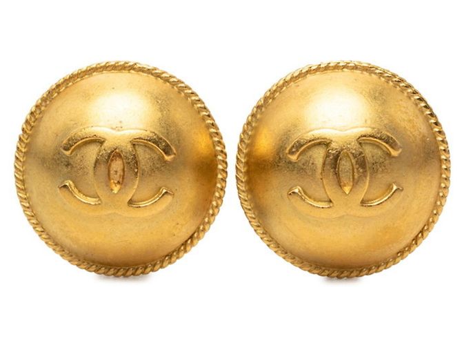 Chanel Ohrringe Gold
