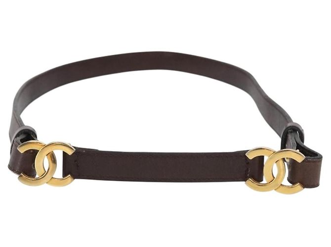 Chanel Vintage Double CC Leather