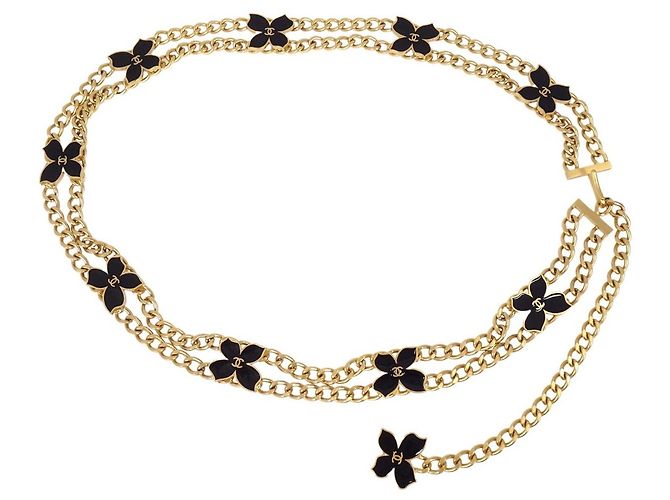 Collana Chanel Fiore Metallo