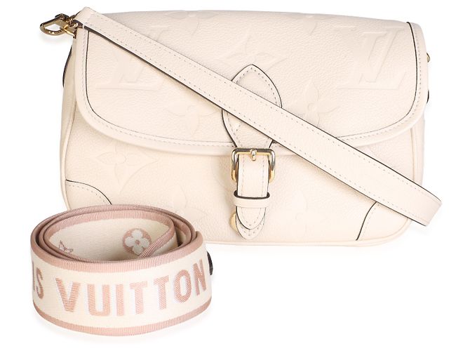 Louis Vuitton Cream Giant Monogram Empreinte Diane