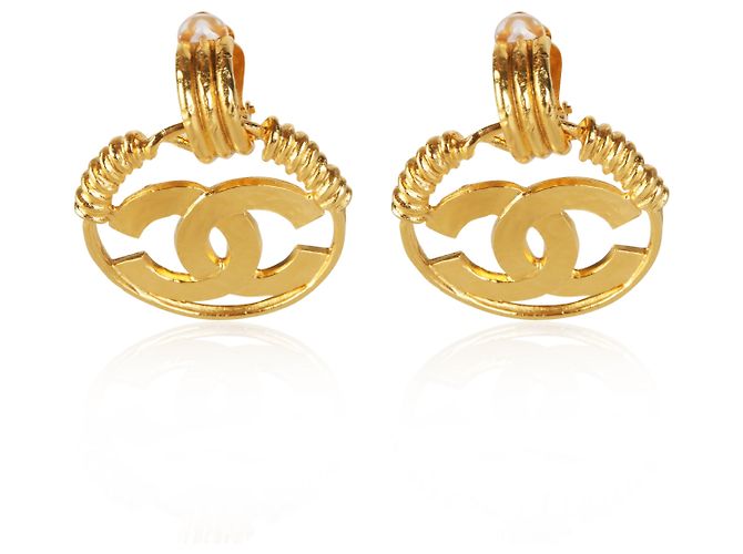 Gabrielle Orecchini Chanel CC placcati oro 2004