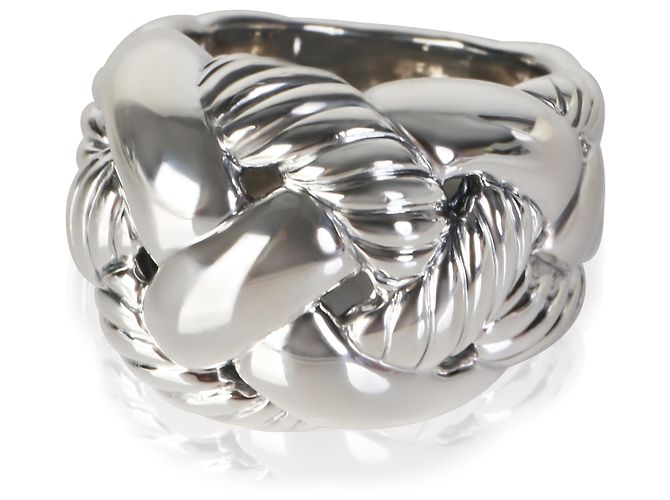 David Yurman Sterling Silver Braided Ring