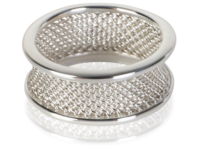 Anel Mesh em prata esterlina Tiffany & Co.