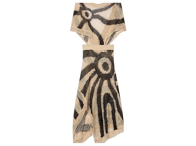 Emilio Pucci Strickkleid mit abstraktem Print