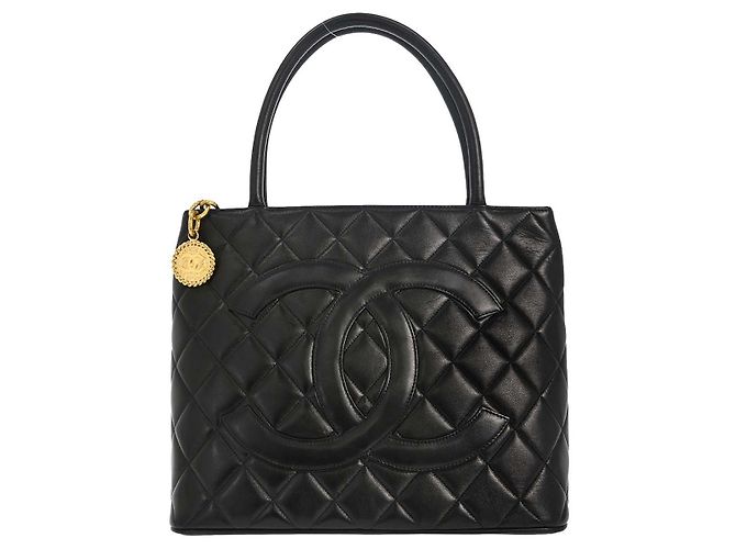 Chanel Medallion Quilted Lambskin