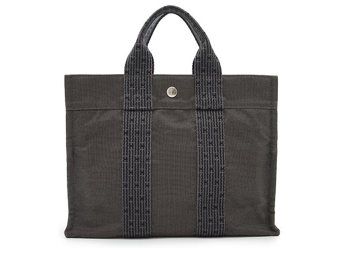 Hermès Herline Tote PM Grey Cloth