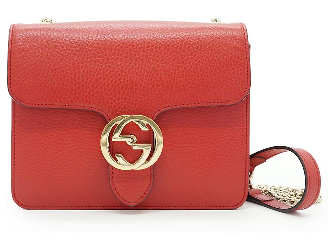 Gucci Interlocking G Small Chain Shoulder Bag