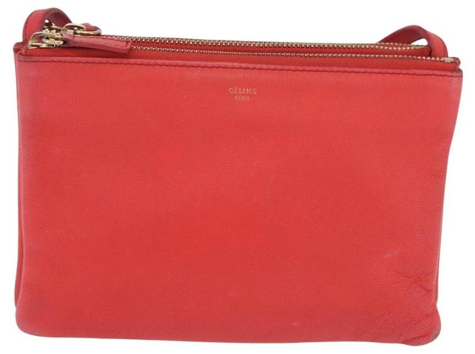 Céline Celine Trio Leather Small