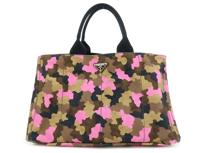 Prada Canapa Toile Large