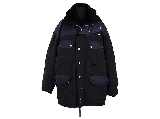 Isabel Marant Navy Blue Parka