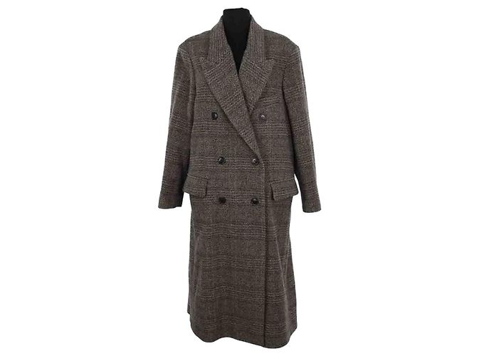Isabel Marant Grey Wool Coat Men L