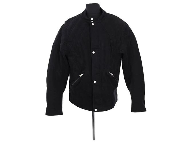 Cappotto in cotone nero Isabel Marant Uomo L