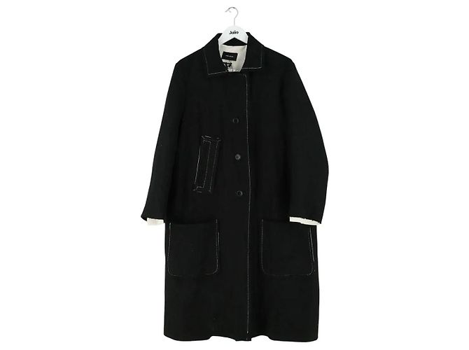 Isabel Marant Black Wool Coat