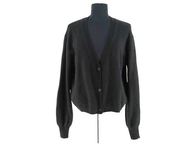 Autre Marque From Future Cardigan aus Kaschmir Schwarz L