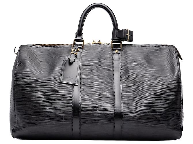 Mala de Viagem Louis Vuitton Epi Keepall 45 Preta