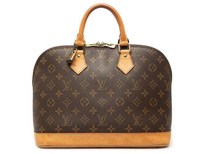 Sac à main Louis Vuitton Monogram Alma PM Marron