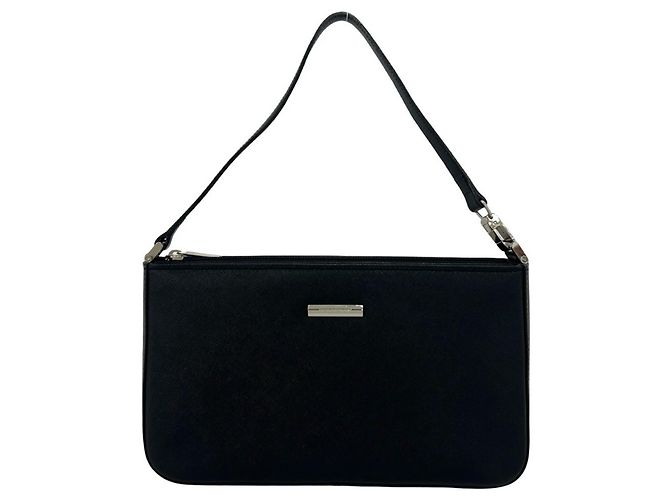 Sac à épaule en cuir Burberry Nova Check Pattern