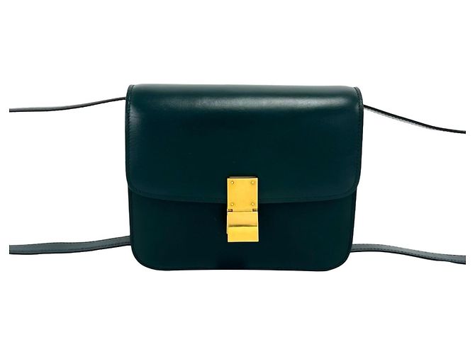 Classic Box Céline Celine Mini Sac à Épaule en Cuir de Veau Box Classique