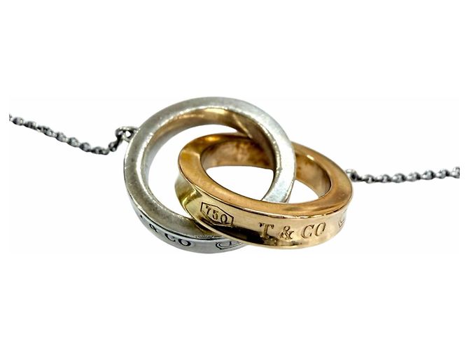 Autre Marque Collar Tiffany & Co. 1837 Interlocking Circle