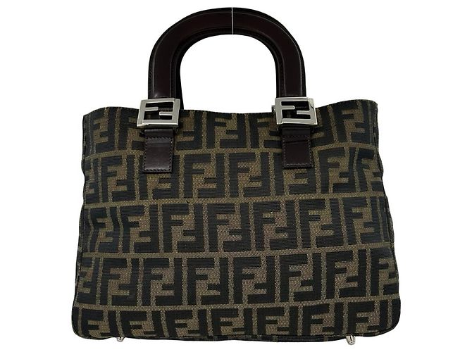 Sac à main Fendi Vintage Zucca FF Pattern