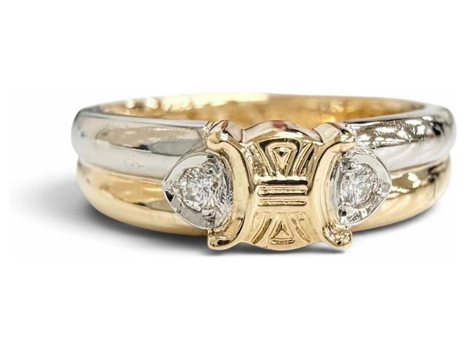Céline CELINE Vintage Macadam Ring