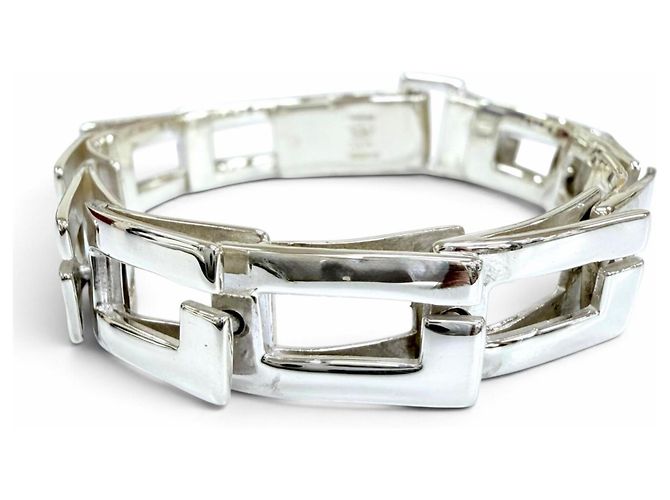 Bracciale rigido GUCCI Vintage 925 Square G Accessory