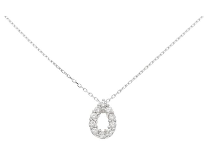 Autre Marque Collana in Pt850 e diamanti