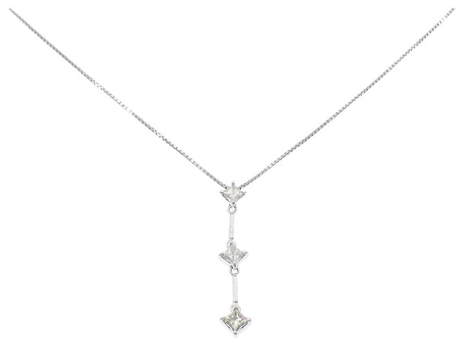 Autre Marque Collar de diamantes Au750
