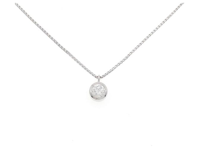 Autre Marque Collana in Pt850 e diamanti