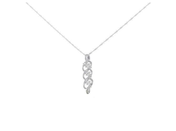 Autre Marque Collar de Diamantes Au750