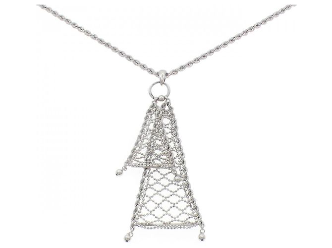 Autre Marque Collar de platino Pt900 Pt850