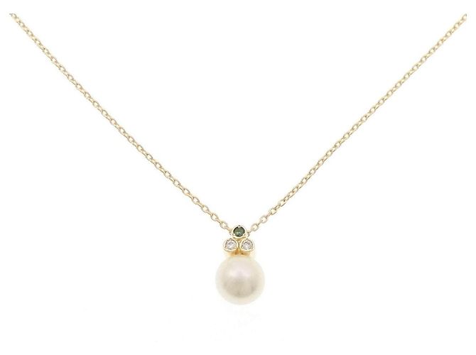 Autre Marque Collana in Perle Akoya Au750