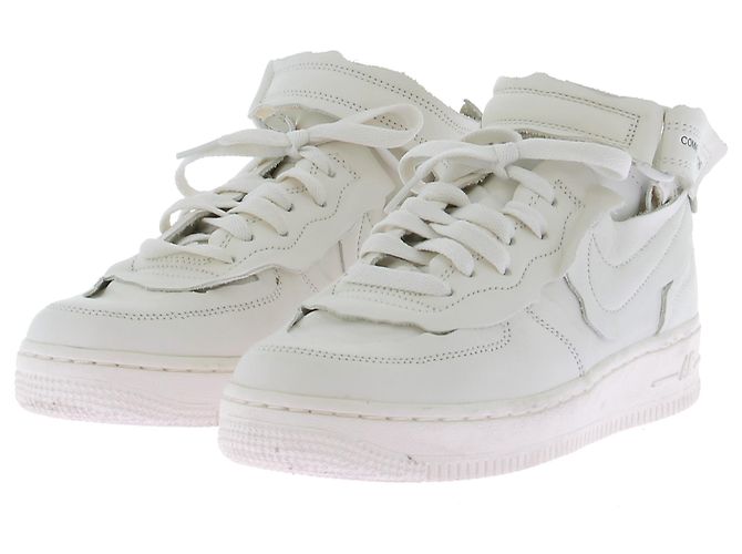 Autre Marque Dekonstruierte Sneaker Creme