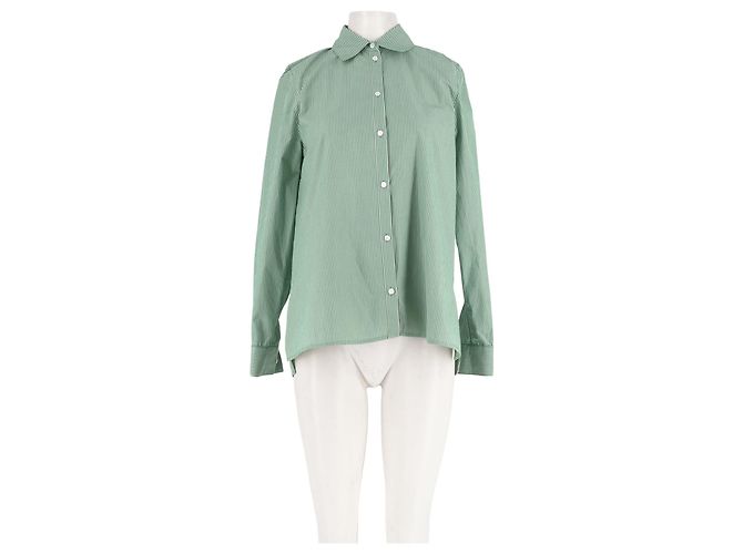 Balzac Paris Camisa de algodão verde