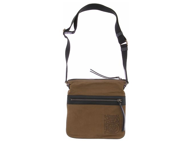 Burberry Handtasche aus Khaki Canvas