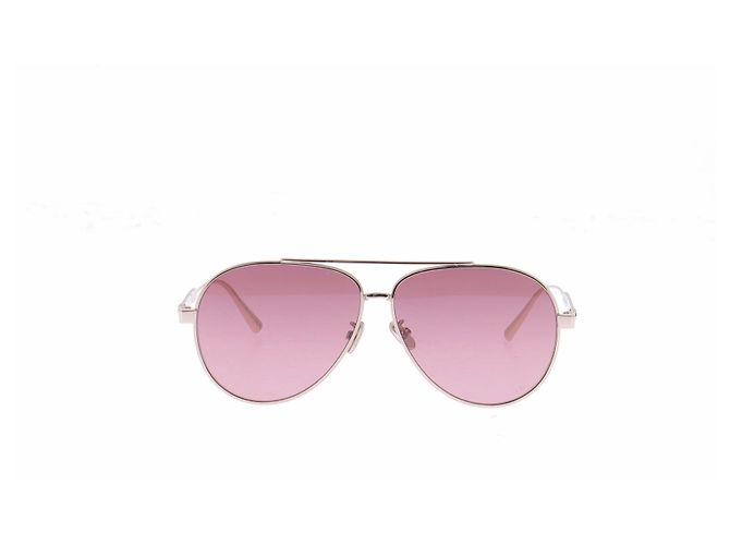 Dior Óculos de sol dourados e rosa