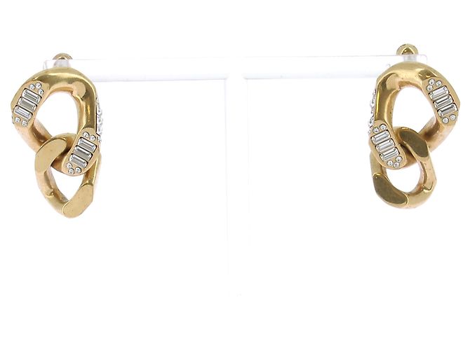 Burberry Pendientes "Crystal Link Drop"