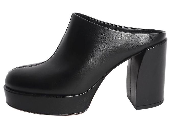 3.1 Phillip Lim Mules en cuir noir - size EU 38
