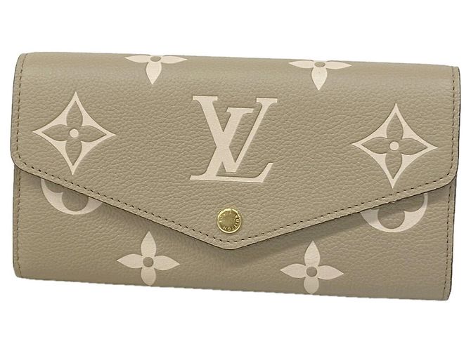 Louis Vuitton Long Wallet Monogram Empreinte Bicolor