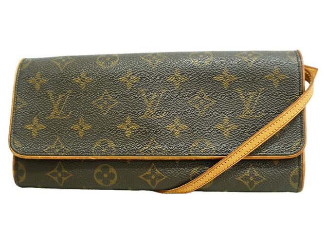 Borsa a tracolla Louis Vuitton Monogram Pochette Twin GM