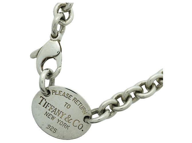 Autre Marque Collana Tiffany & Co. Return to Oval in argento sterling