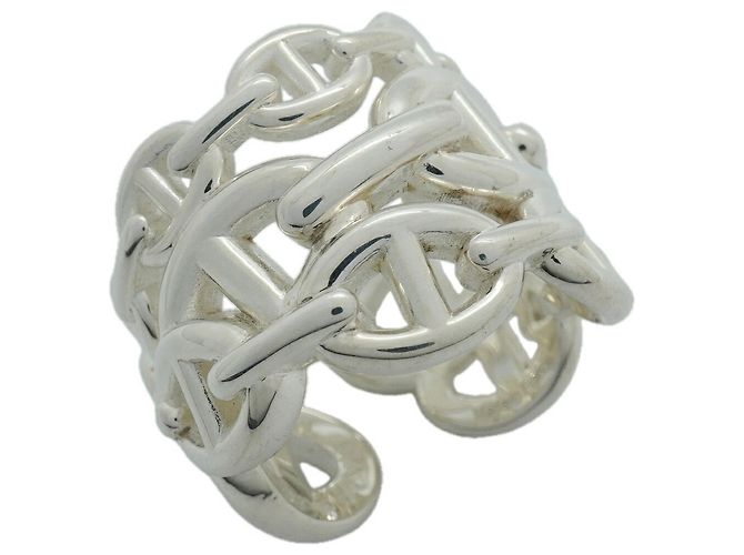 Ring Hermès Anillo Hermes Enchainée Chaine d'Ancre