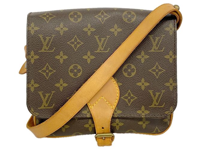Borsa a tracolla Louis Vuitton Monogram Cartouchiere MM