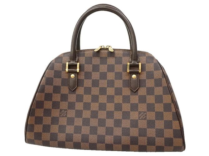 Bolso Louis Vuitton Damier Rivera MM en Ebene
