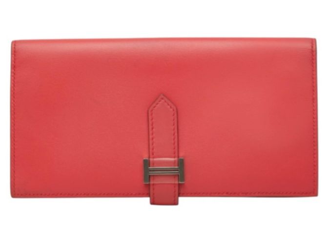 Hermès Hermes Bearn Soufflé Long Wallet