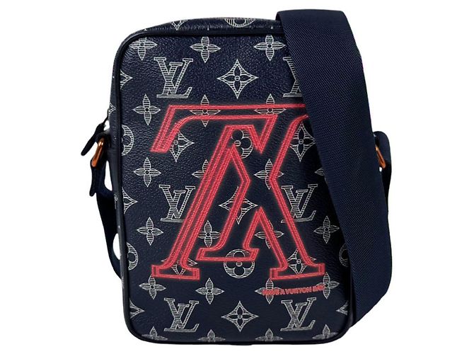 Borsa a tracolla Louis Vuitton Navy