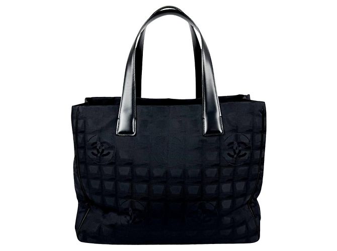 Borsa Tote Chanel in pelle nera