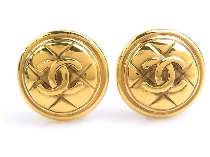 Timeless Orecchini a clip Chanel Gold