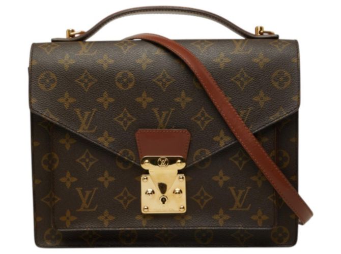Sac à main Louis Vuitton Monogram Monceau