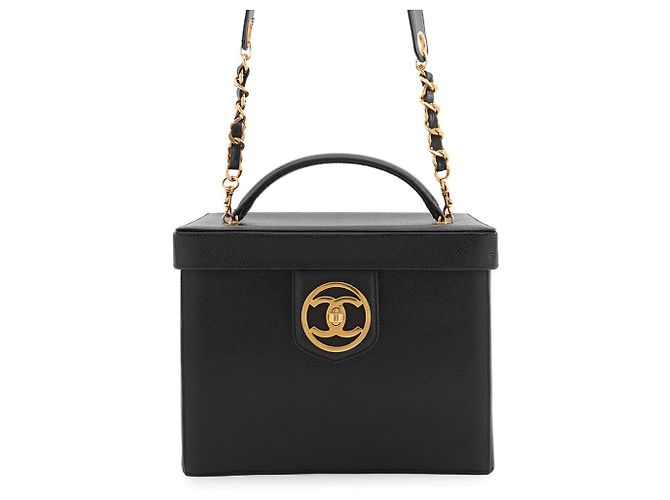 Bolso Vanity de piel de becerro granulada Chanel